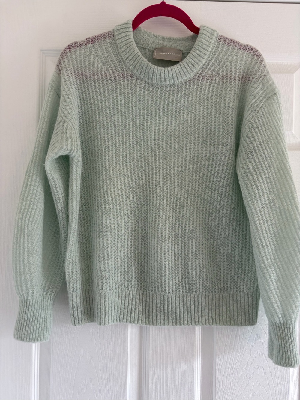 Everlane Seafoam Green Alpaca Sweater XS